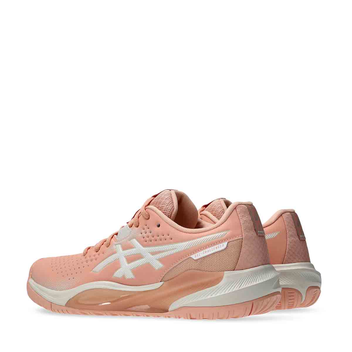 Asics Gel Challenger 15 Women Cantaloupe White נעלי טניס ג`ל צאלנגר 15 נשים