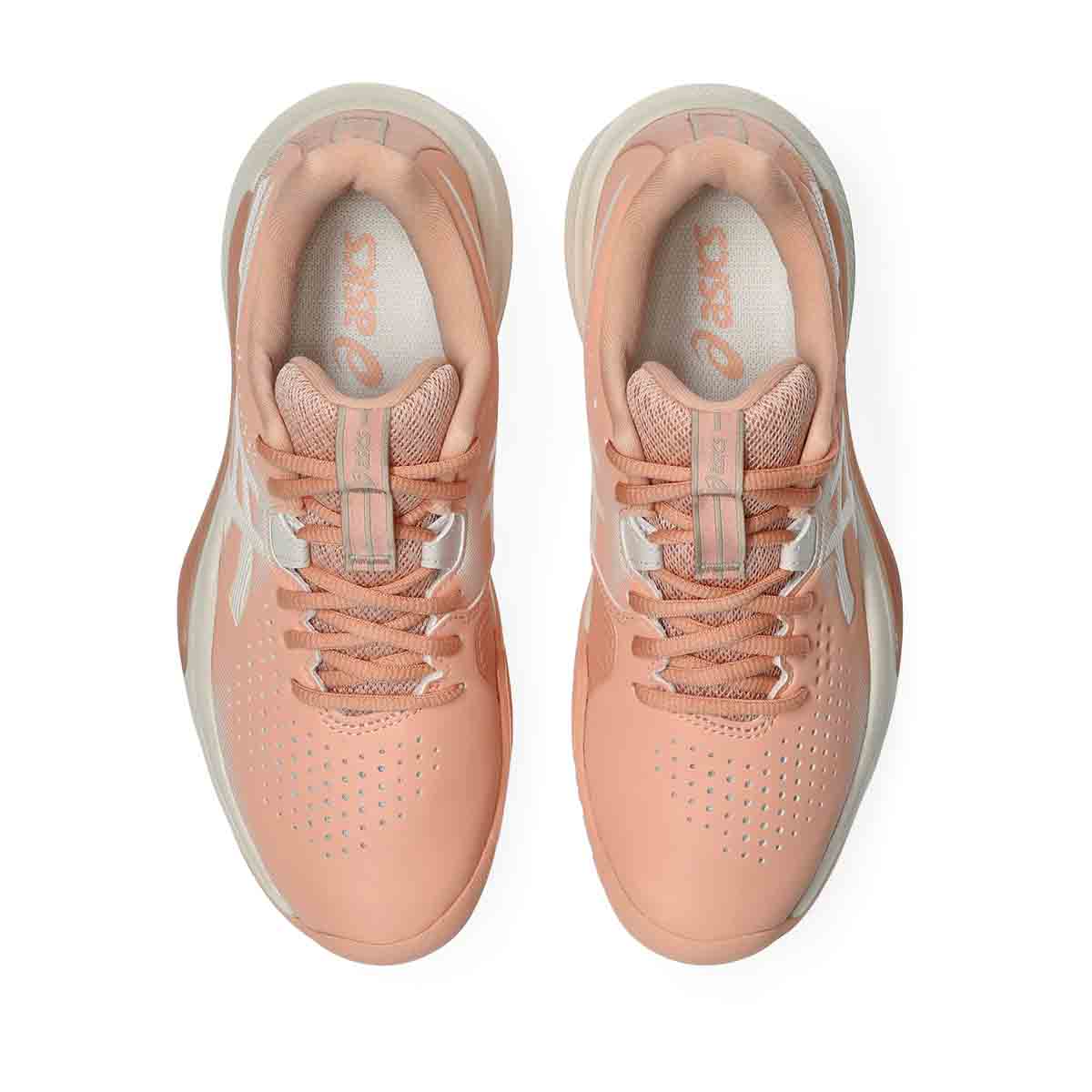 Asics Gel Challenger 15 Women Cantaloupe White נעלי טניס ג`ל צאלנגר 15 נשים