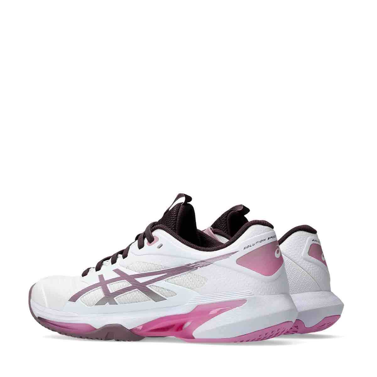 Asics Solution Speed FF 4 Women White Dusty Mauve נעלי טניס סולושיין ספיד 4 לנשים