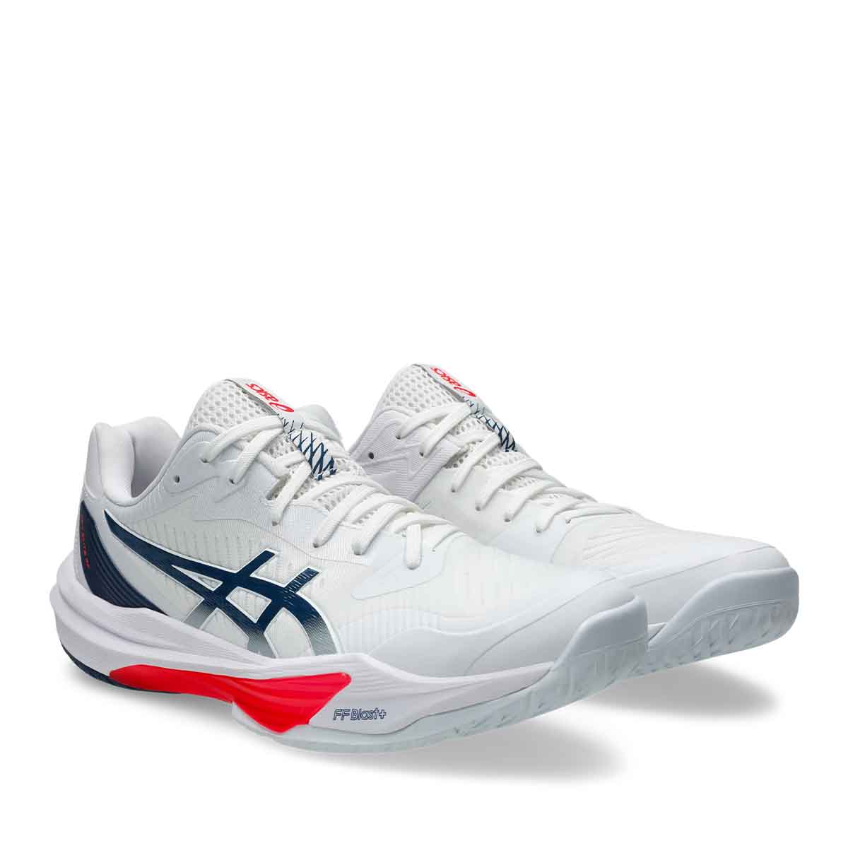 Asics Sky Elite FF 3 Men White Mako Blue נעלי כדורעף סקיי עלית 3 לגברים