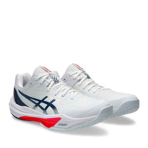 Asics Sky Elite FF 3 Men White Mako Blue נעלי כדורעף סקיי עלית 3 לגברים