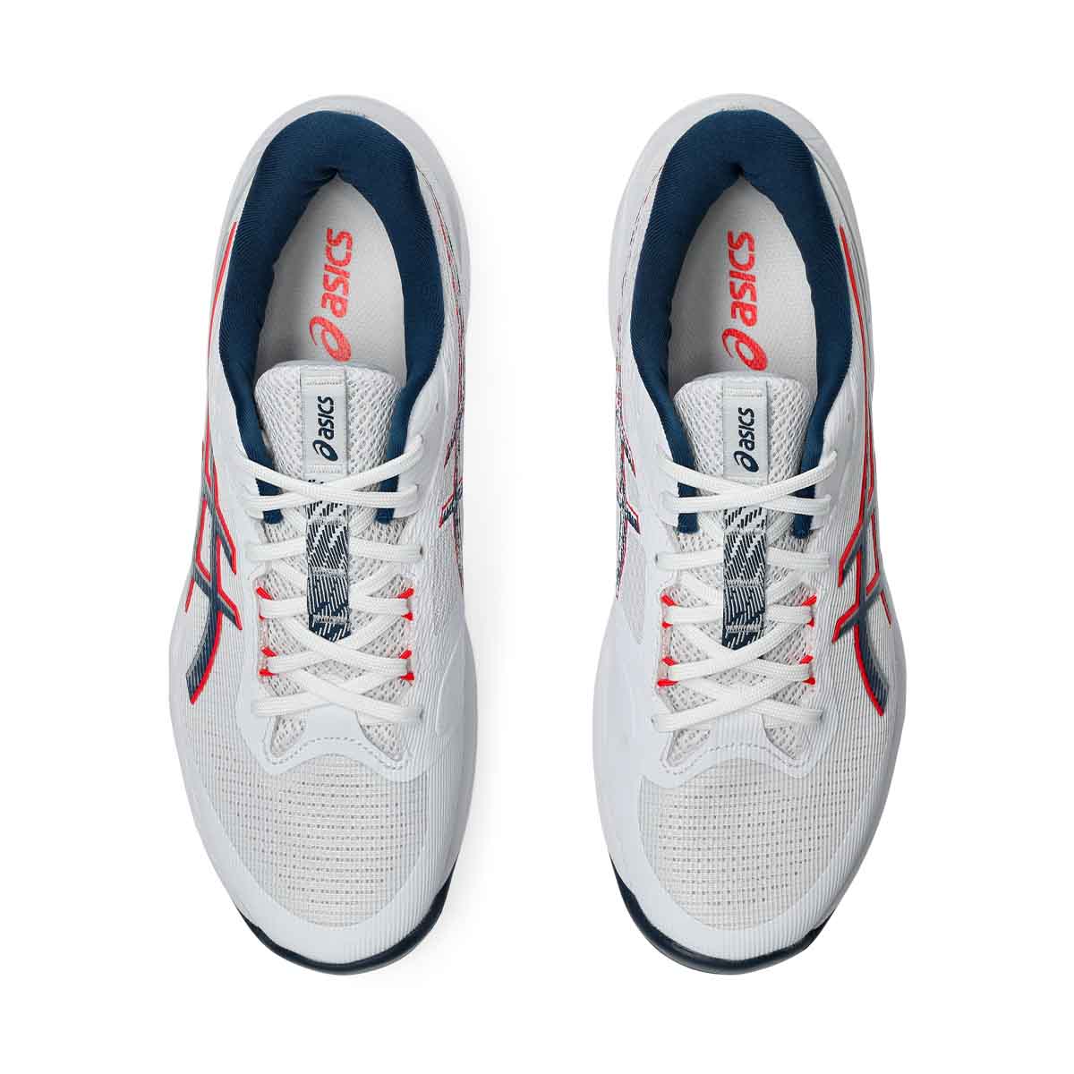 Asics Netburner Ballistic FF 4 Men White Mako Blue נעלי כדורעף נט ברנר באליסטיק 4 לגברים