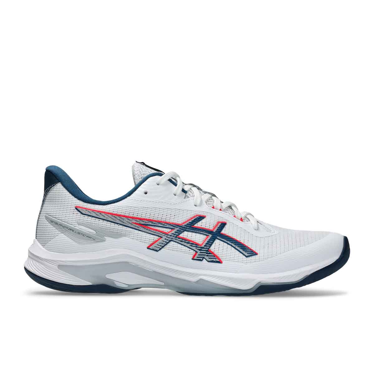 Asics Netburner Ballistic FF 4 Men White Mako Blue נעלי כדורעף נט ברנר באליסטיק 4 לגברים