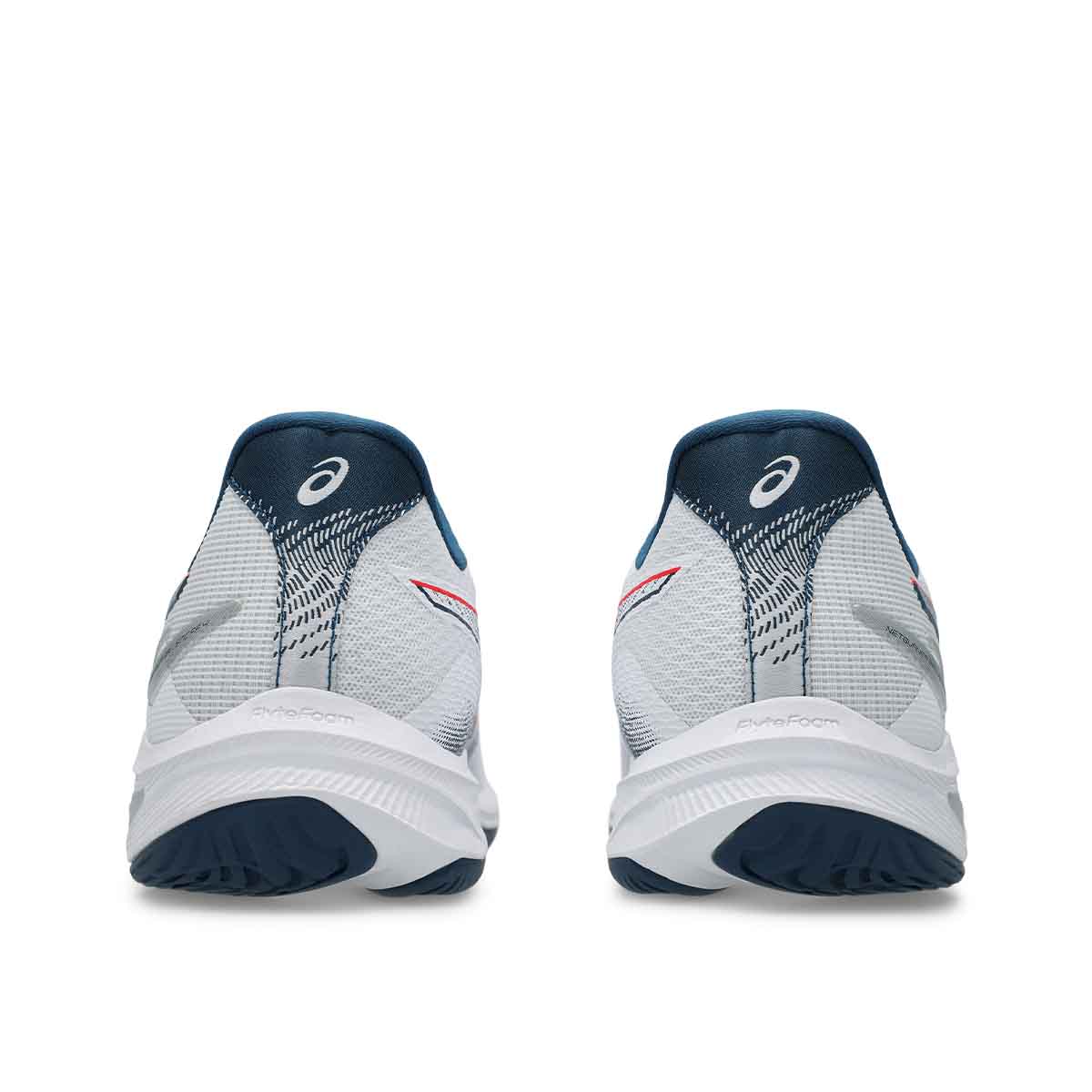 Asics Netburner Ballistic FF 4 Men White Mako Blue נעלי כדורעף נט ברנר באליסטיק 4 לגברים