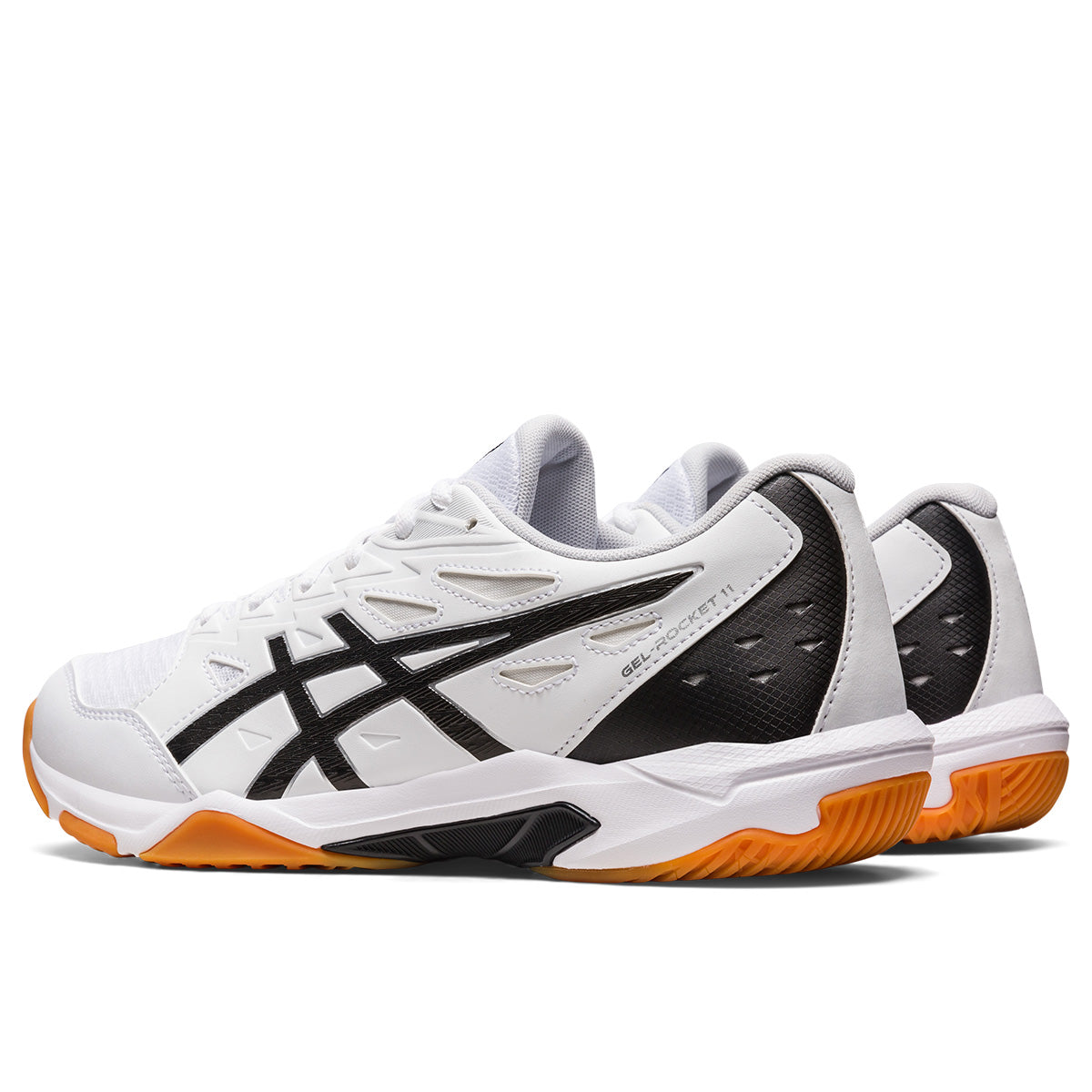 Asics Gel Rocket 11 Men White Silver נעלי כדורעף לגברים