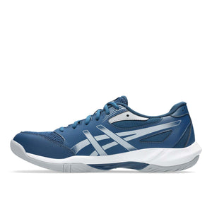Asics Gel Rocket 12 Men Mako Blue Piedmont Grey נעלי כדורעף לגברים ג'ל רוקט 12 לגברים