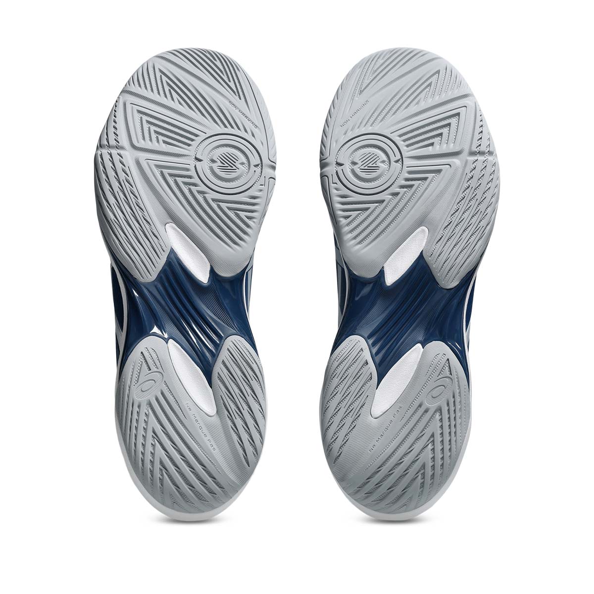 Asics Gel Rocket 12 Men Mako Blue Piedmont Grey נעלי כדורעף לגברים ג'ל רוקט 12 לגברים