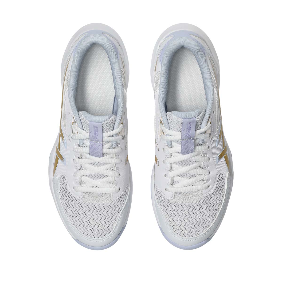 Asics Gel Rocket 12 Women White Champagne נעלי כדורעף ג'ל רוקט 12 לנשים