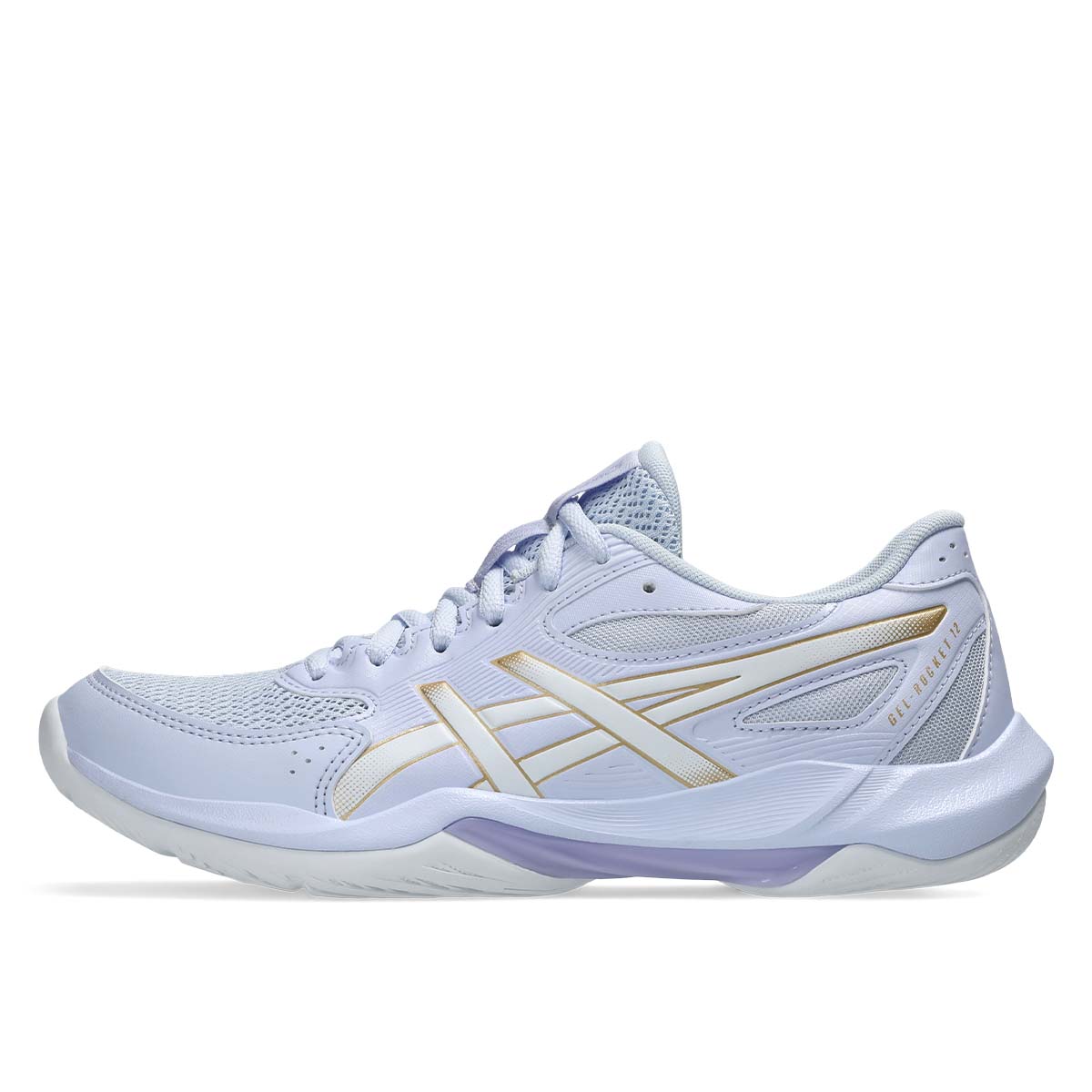 Asics Gel Rocket 12 Women Blue Fade Champagne נעלי כדורעף ג'ל רוקט 12 לנשים