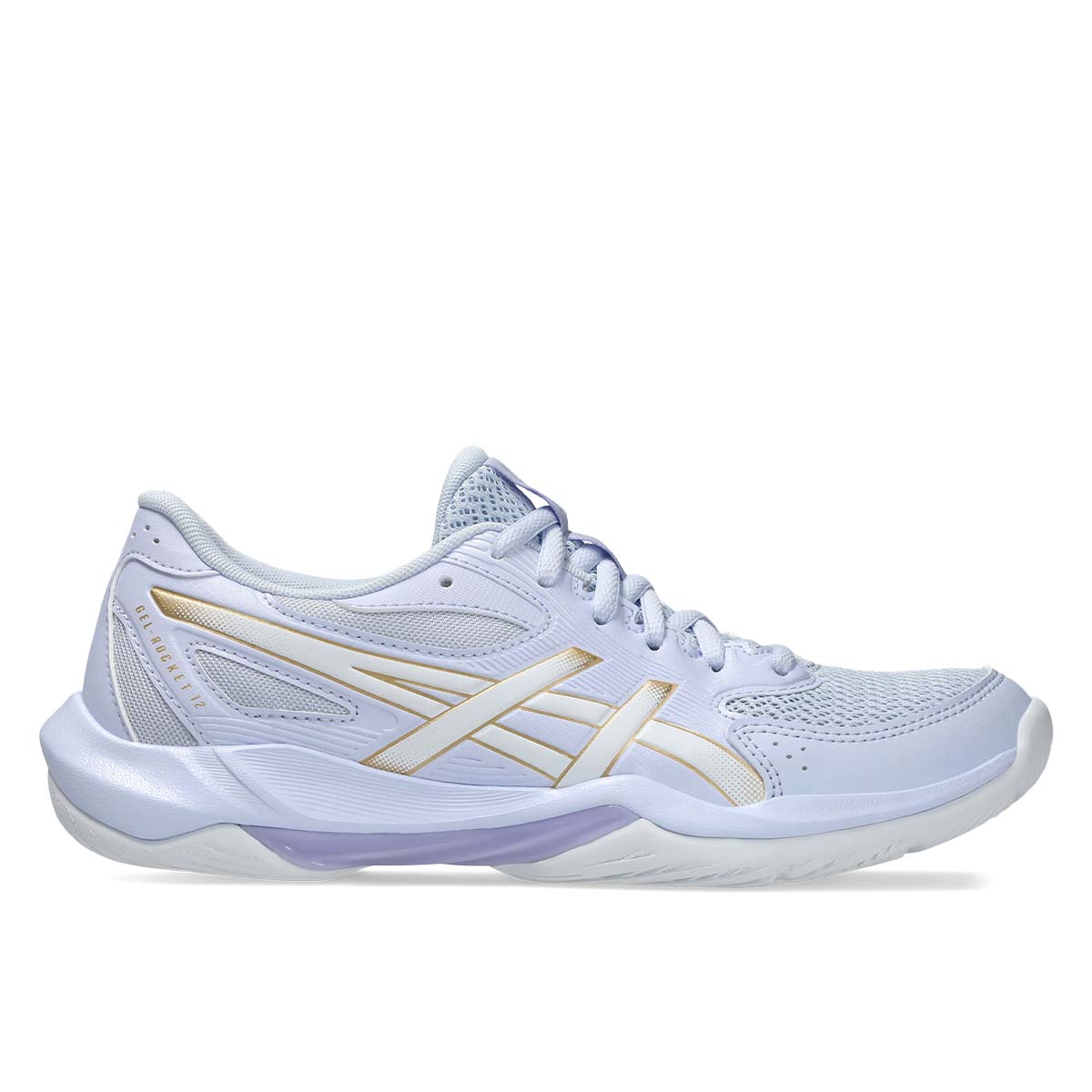 Asics Gel Rocket 12 Women Blue Fade Champagne נעלי כדורעף ג'ל רוקט 12 לנשים