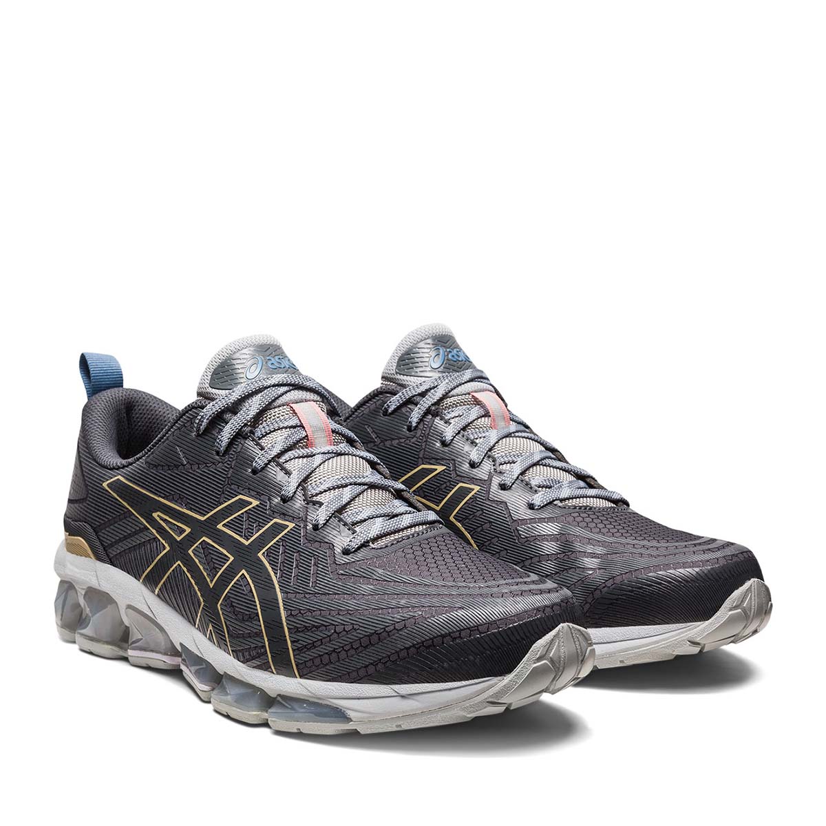 Asics Gel Quantum 360 VII Men Dark Grey Mid Grey סניקרס אסיקס לגברים ג'ל קוואנטום 360