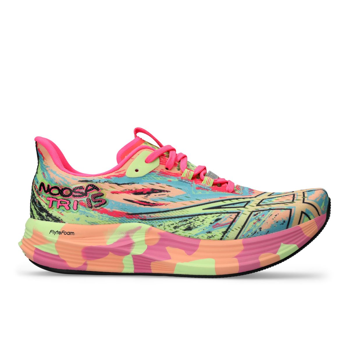 Asics Noosa Tri 15 Women Summer Dune Lime Green נעלי אסיקס לנשים