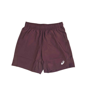Asics Core 7In Short Men Dark Currant מכנסי ריצה לגברים