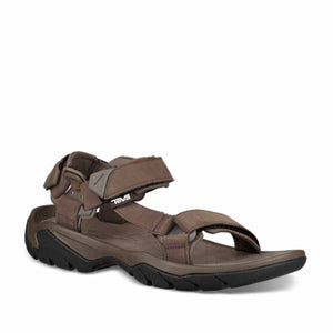 Teva Terra Fi 5 Universal Leather Turkish Coffee סנדלי גברים
