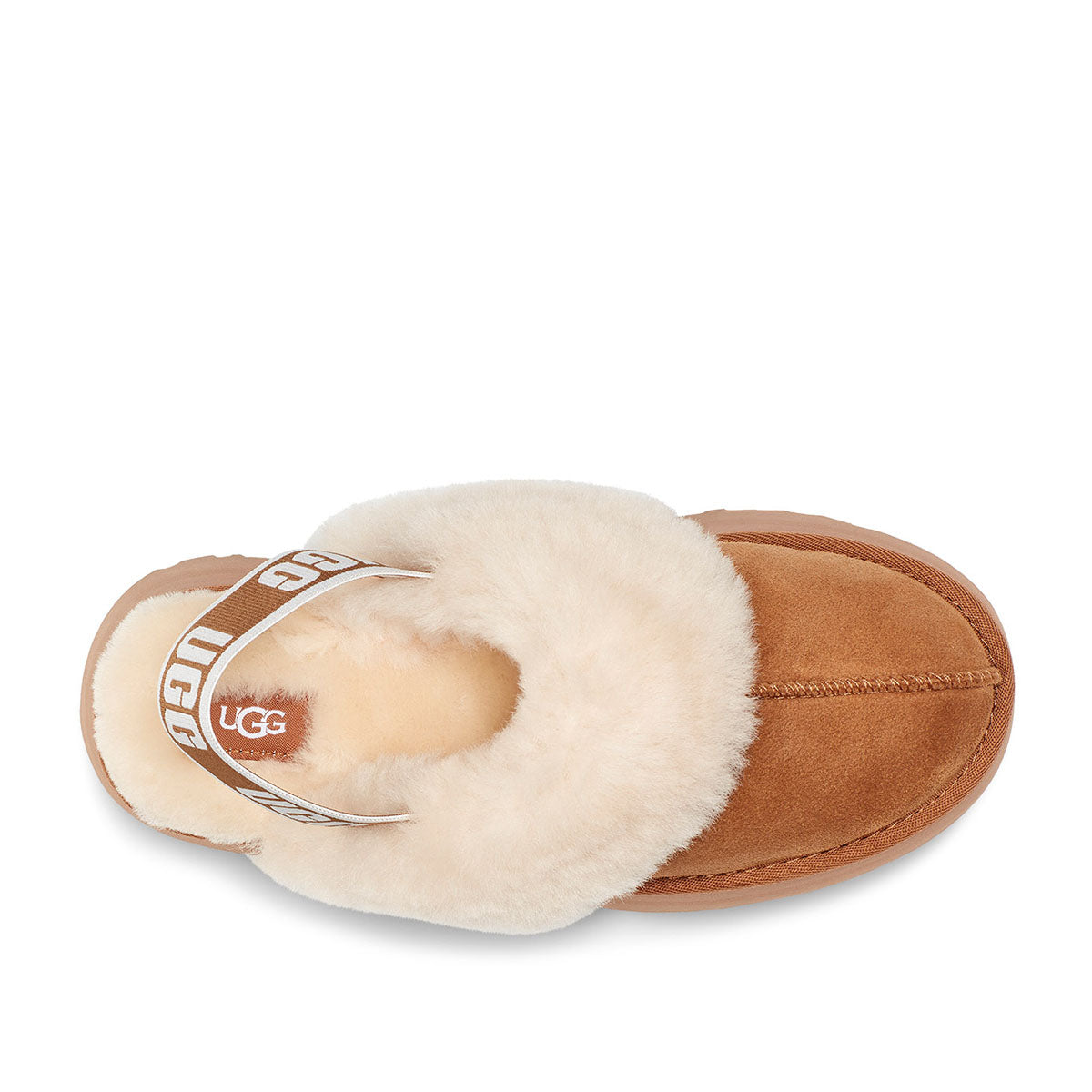 UGG Women's Funkette Chestnut סנדליי פלטפורמה פאנקט חום