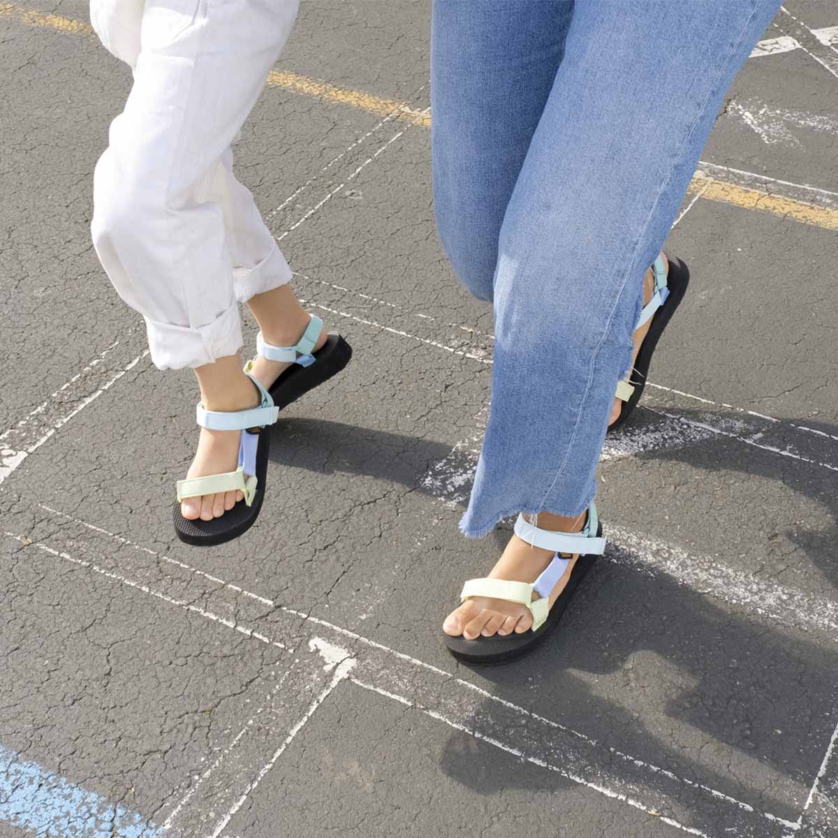 סנדלי ילדים TEVA Midform Universal Light Green Multi