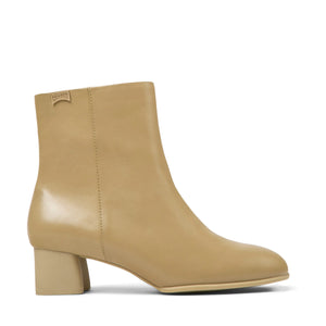 Camper Katie Beige leather ankle boots מגפי נשים