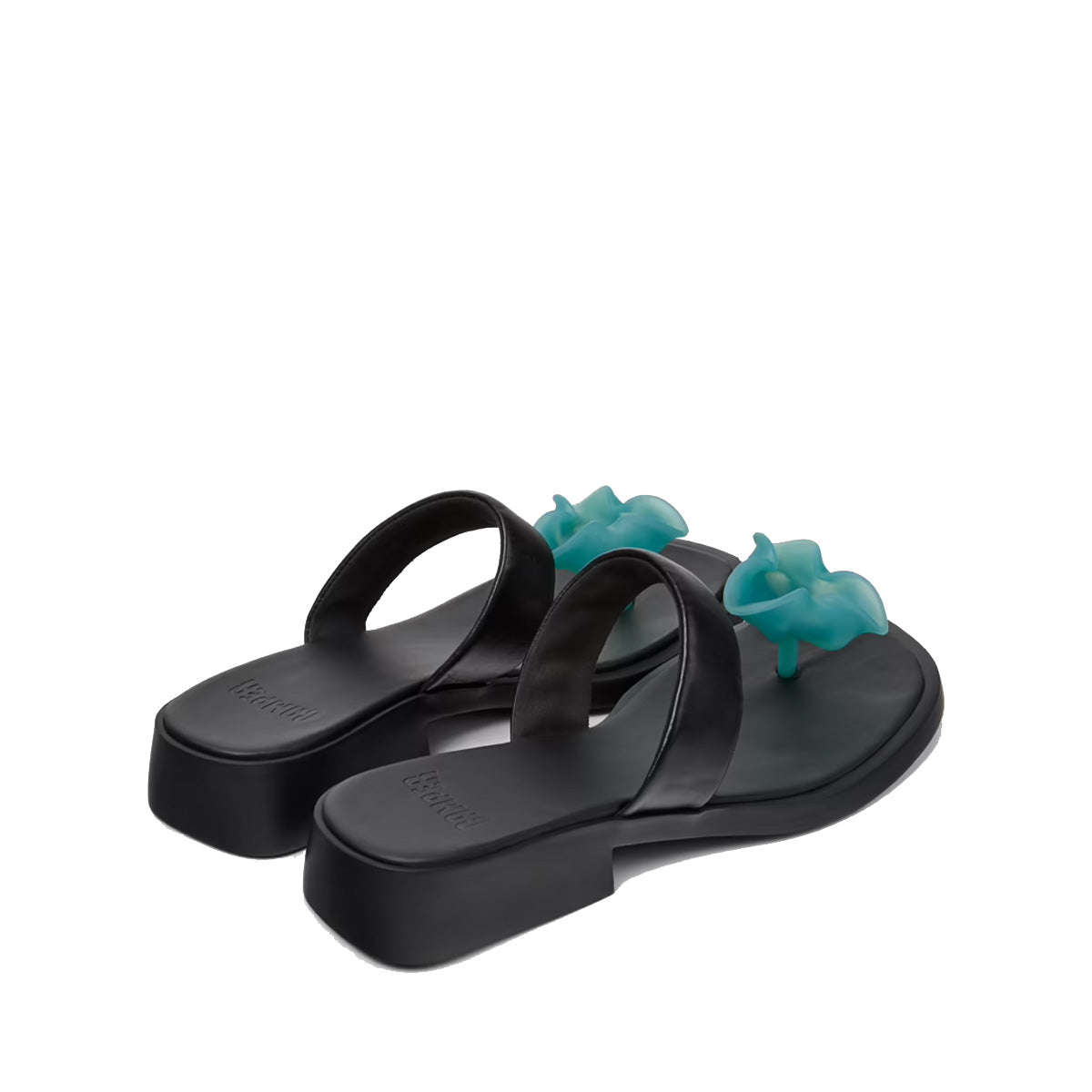 Camper Dana Black Leather Sandals for Women כפכפי קמפר לנשים כפכפי נשים