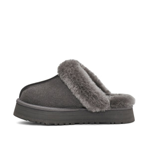 UGG Disquette Charcoal דיסקוטה אפור כפכפי נשים