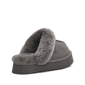 UGG Disquette Charcoal דיסקוטה אפור כפכפי נשים