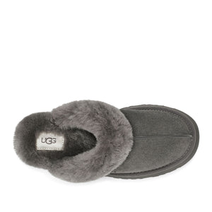 UGG Disquette Charcoal דיסקוטה אפור כפכפי נשים