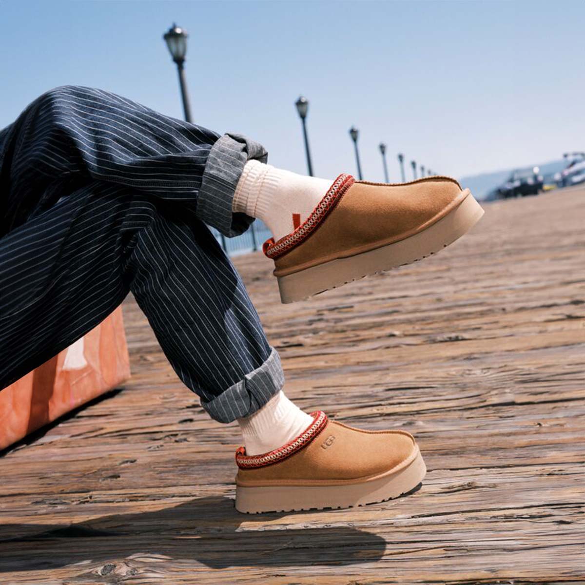 UGG Women's Tazz II Chestnut כפכפי טאז חום לנשים