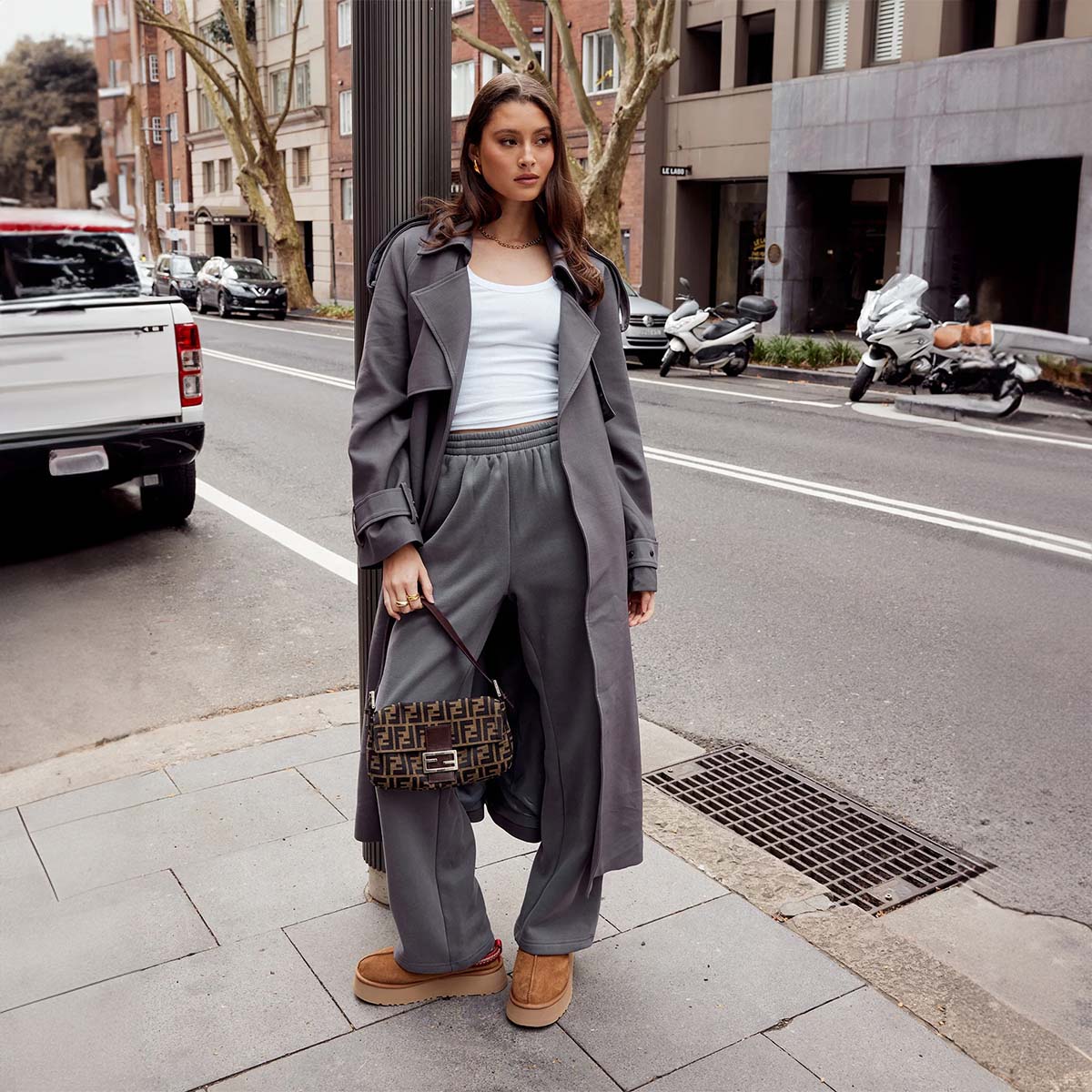 UGG Women's Tazz II Chestnut כפכפי טאז חום לנשים