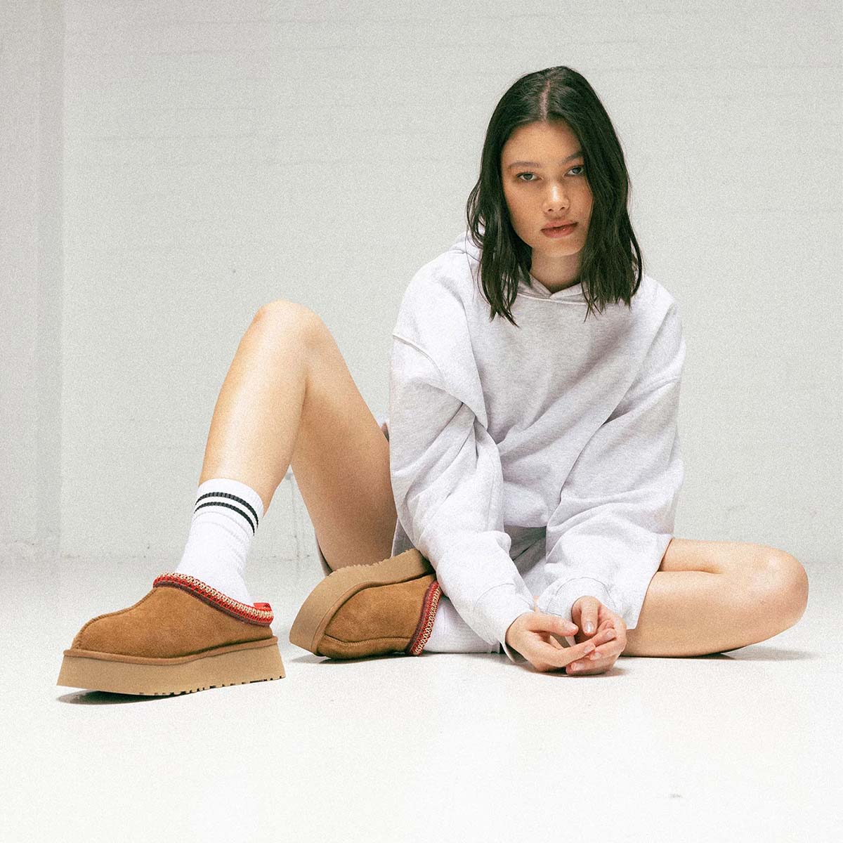 UGG Women's Tazz II Chestnut כפכפי טאז חום לנשים