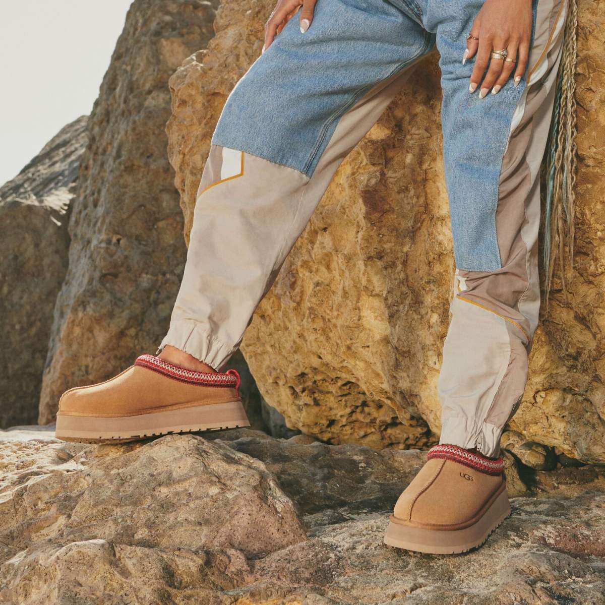 UGG Women's Tazz II Chestnut כפכפי טאז חום לנשים