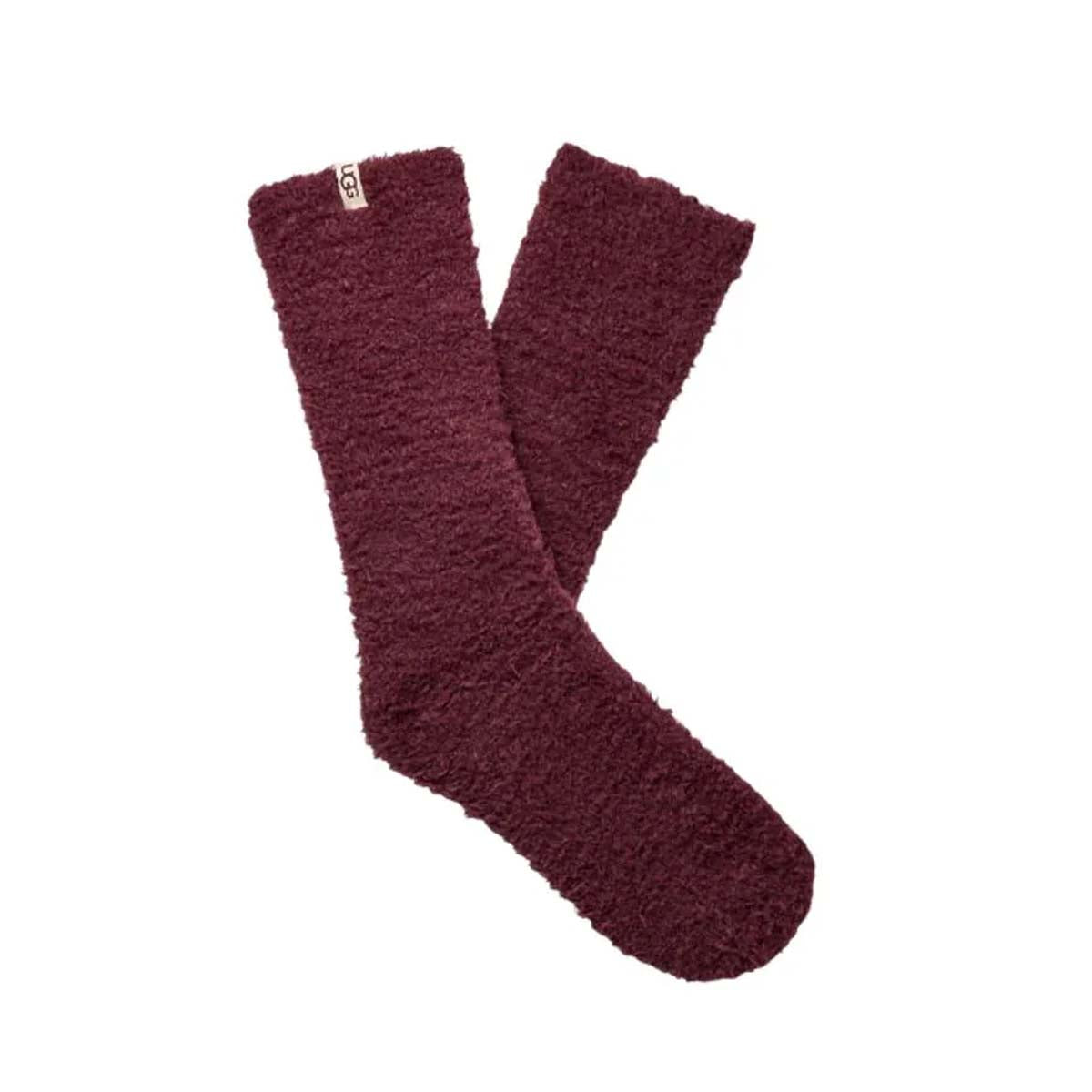 UGG Teddi Cozy Crew Wild Grape גרבי נשים אגג