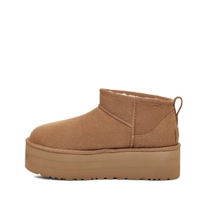 UGG Classic Ultra Mini Platform Chestnut מגפי נשים פלטפורם