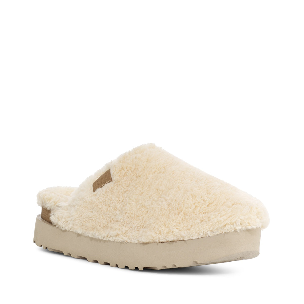UGG Fuzz Sugar Slide Natural כפכפי פאז שוגר סלייד לנשים