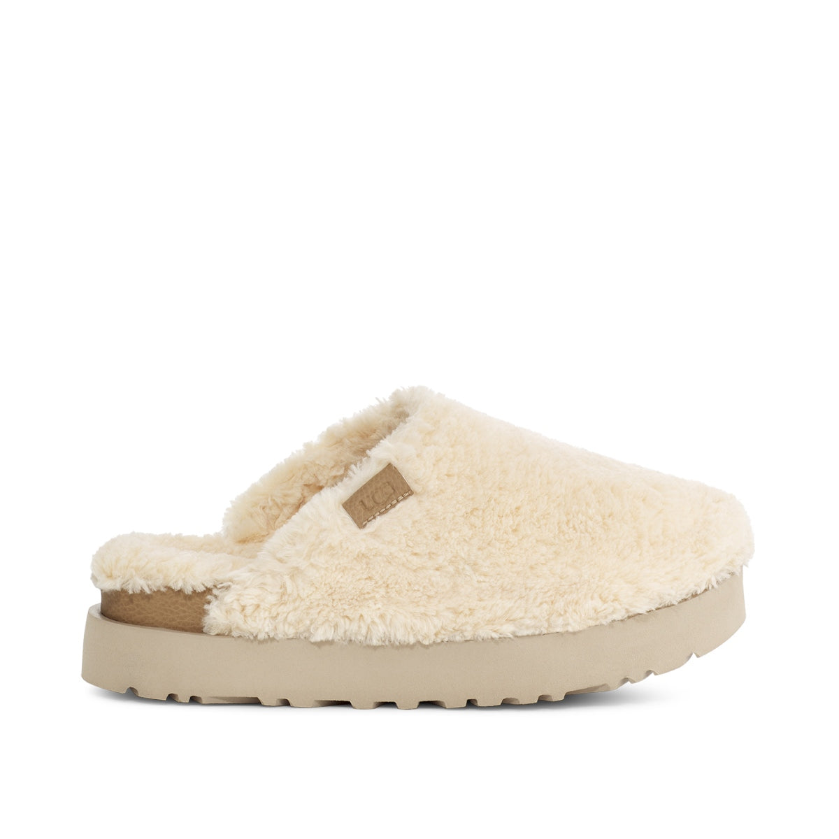 UGG Fuzz Sugar Slide Natural כפכפי פאז שוגר סלייד לנשים