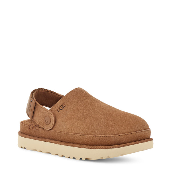 UGG Goldenstar Clog Chestnut Women כפכפי אגג לנשים גולדנסטאר קלוג חום - Original's