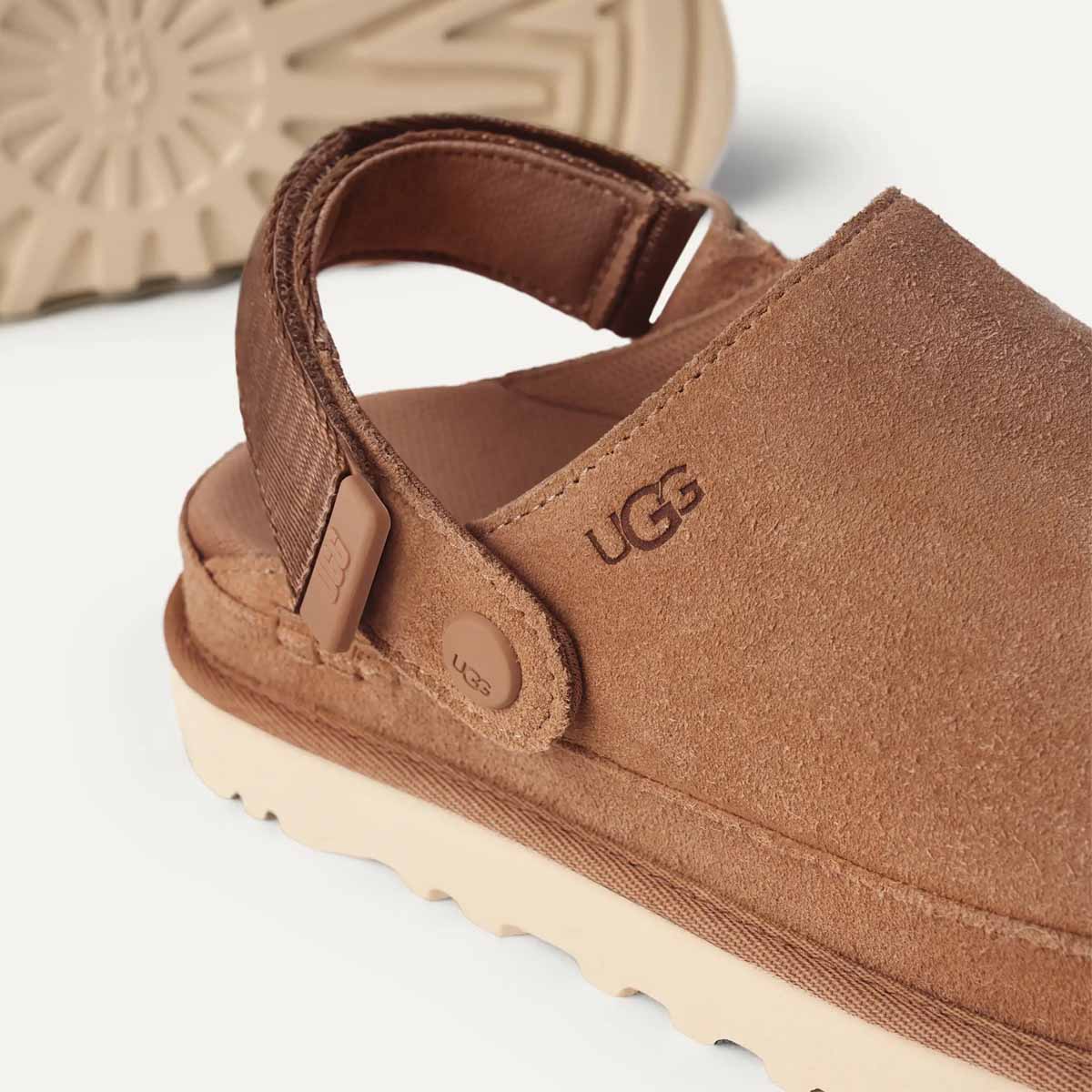 UGG Goldenstar Clog Chestnut Women כפכפי אגג לנשים גולדנסטאר קלוג חום