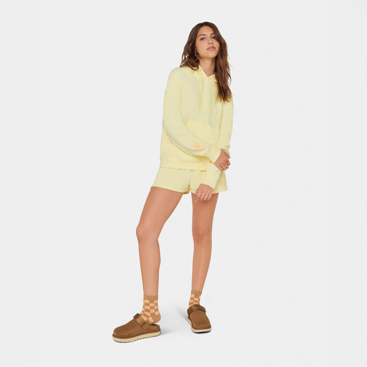 UGG Goldenstar Clog Chestnut Women כפכפי אגג לנשים גולדנסטאר קלוג חום