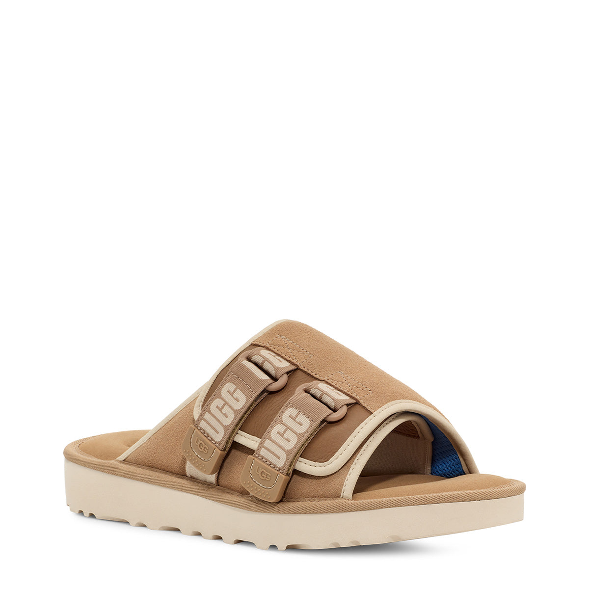 UGG Goldencoast Strap Slide Sand Santorini כפכפי גברים גולדנקוסט סלייד סנד