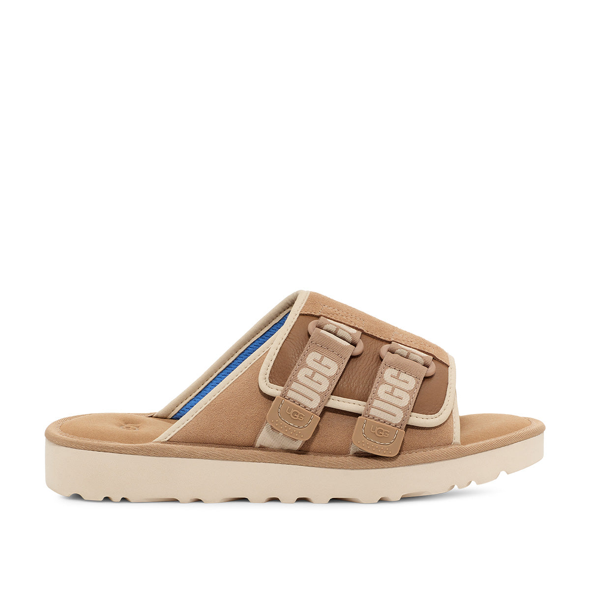UGG Goldencoast Strap Slide Sand Santorini כפכפי גברים גולדנקוסט סלייד סנד