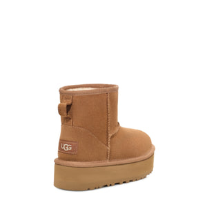 מגפי ילדים UGG Classic Mini Platform Chestnut