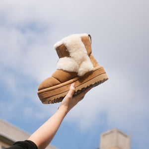 UGG Classic Cloudpeak Chestnut מגפי קלאסיק קלאודפיק חום לנשים