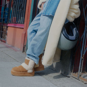 UGG Classic Cloudpeak Chestnut מגפי קלאסיק קלאודפיק חום לנשים