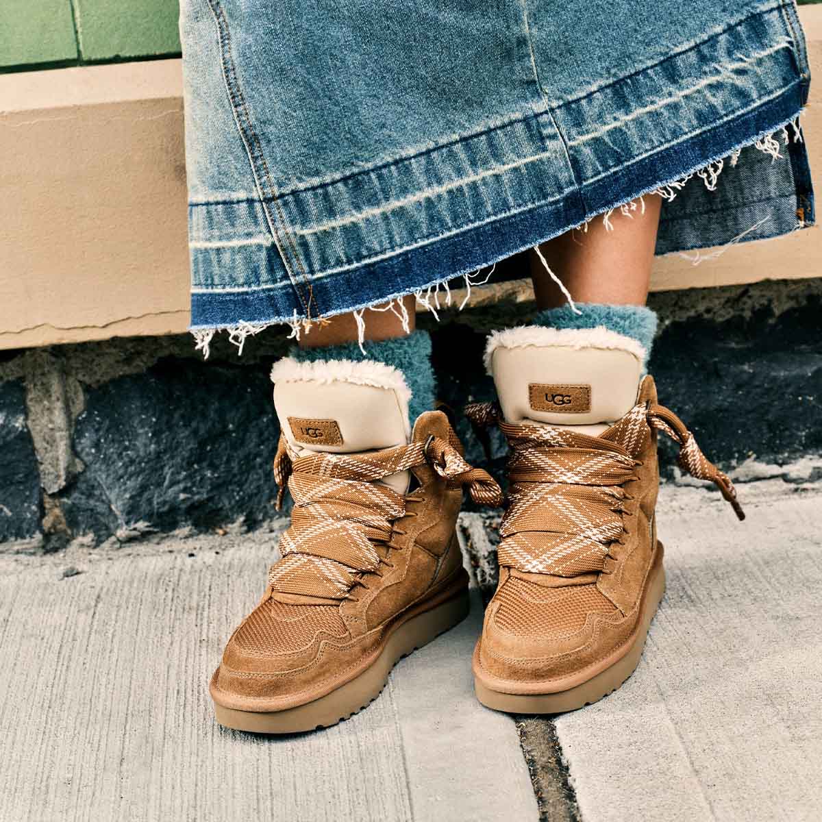 UGG Women's Highmel Chestnut סניקרס היימל חום לנשים