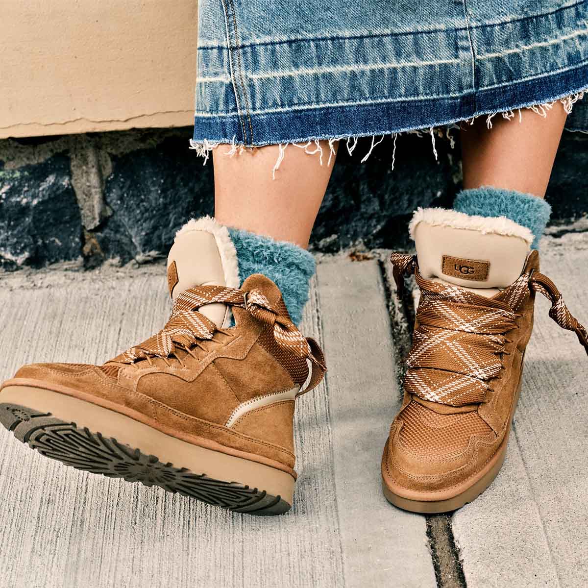 UGG Women's Highmel Chestnut סניקרס היימל חום לנשים