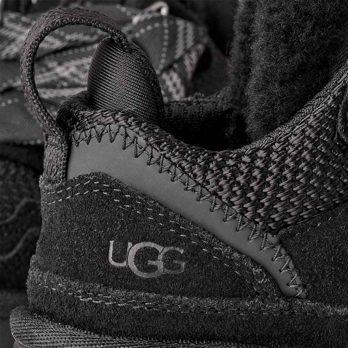 UGG Lowmel Black סניקרס תינוקות לואמל שחור