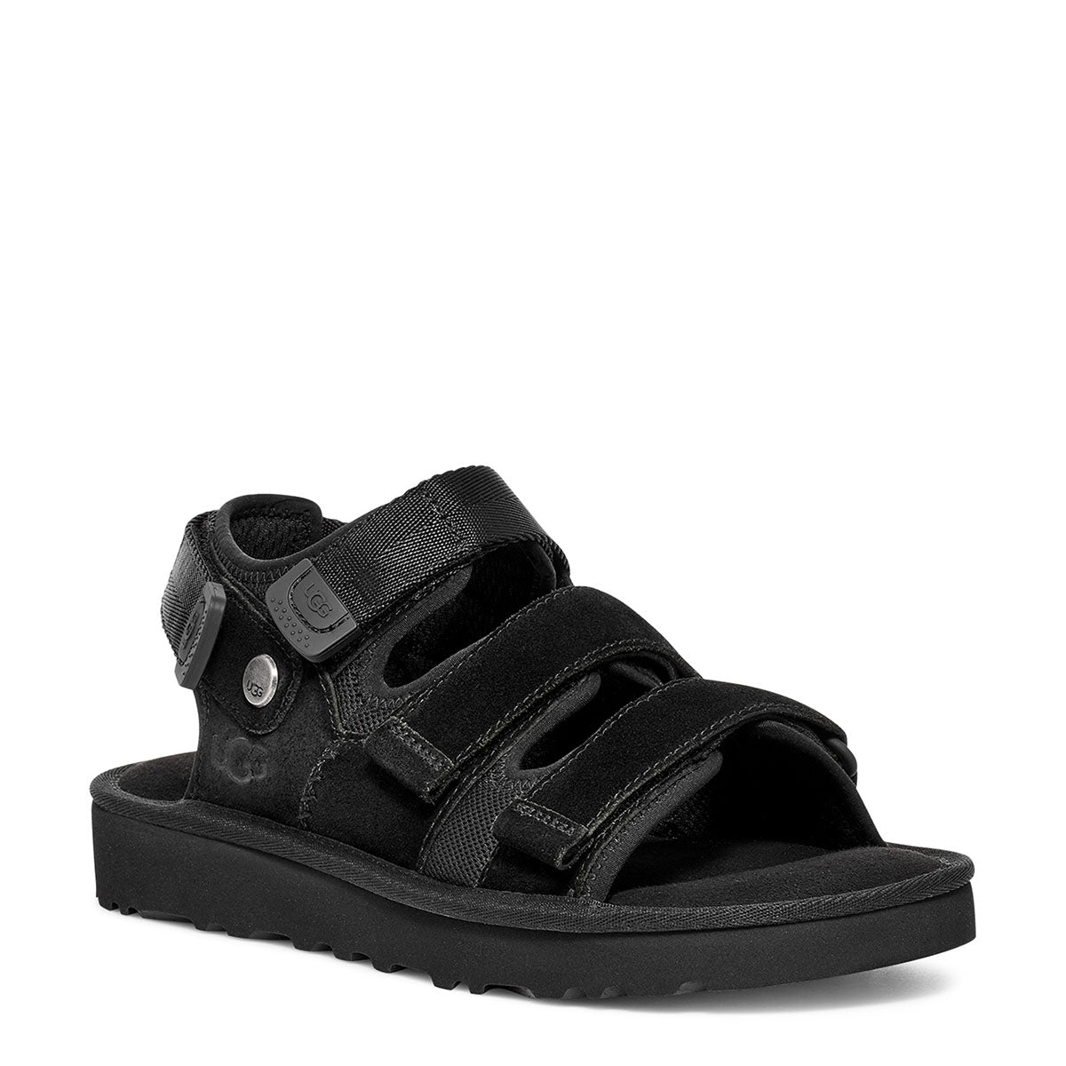 UGG Goldencoast Multistrap Black סנדלי גברים גולדנקוסט שחור