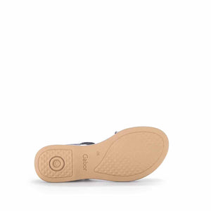 Gabor Black strappy sandal סנדלי גאבור לנשים