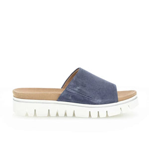 Gabor Slipper blue כפכפי גאבור לנשים