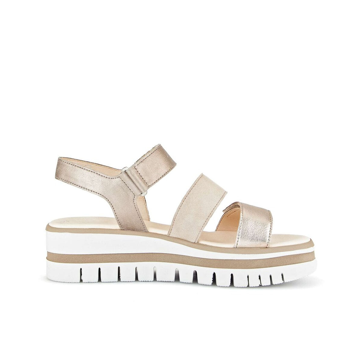 Gabor Platform sandals beige סנדלי גאבור לנשים