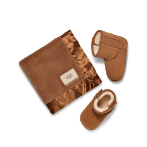 UGG Baby Classic and Lovey Chestnut בייבי קלאסיק אנד לבלי מארז לפעוט