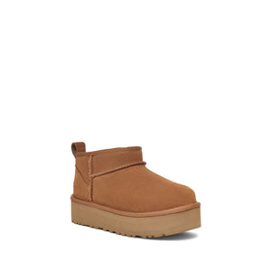 מגפי ילדים UGG Classic Ultra Mini Platform Chestnut